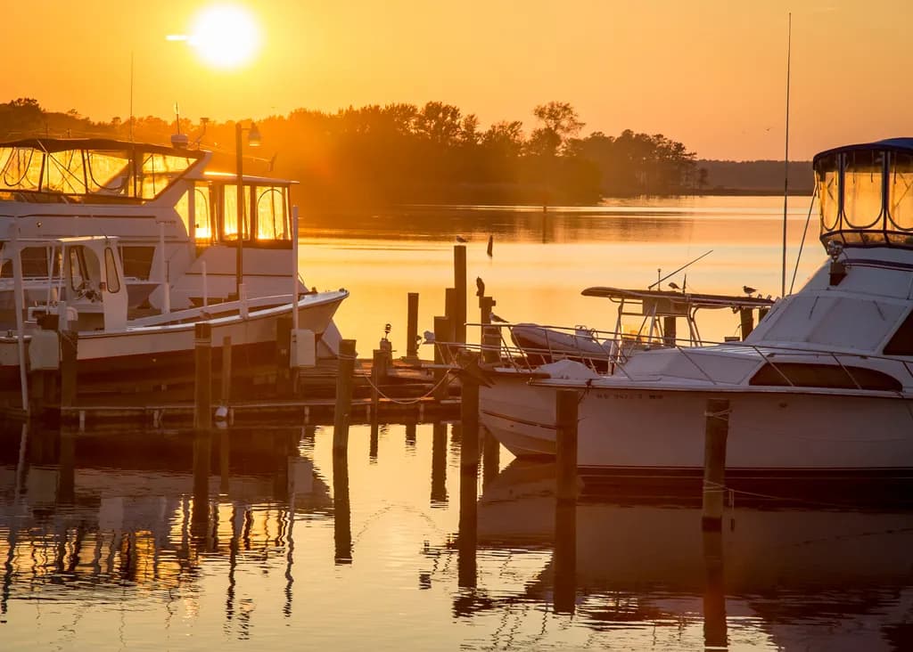 Cambridge Waterfront Sunset