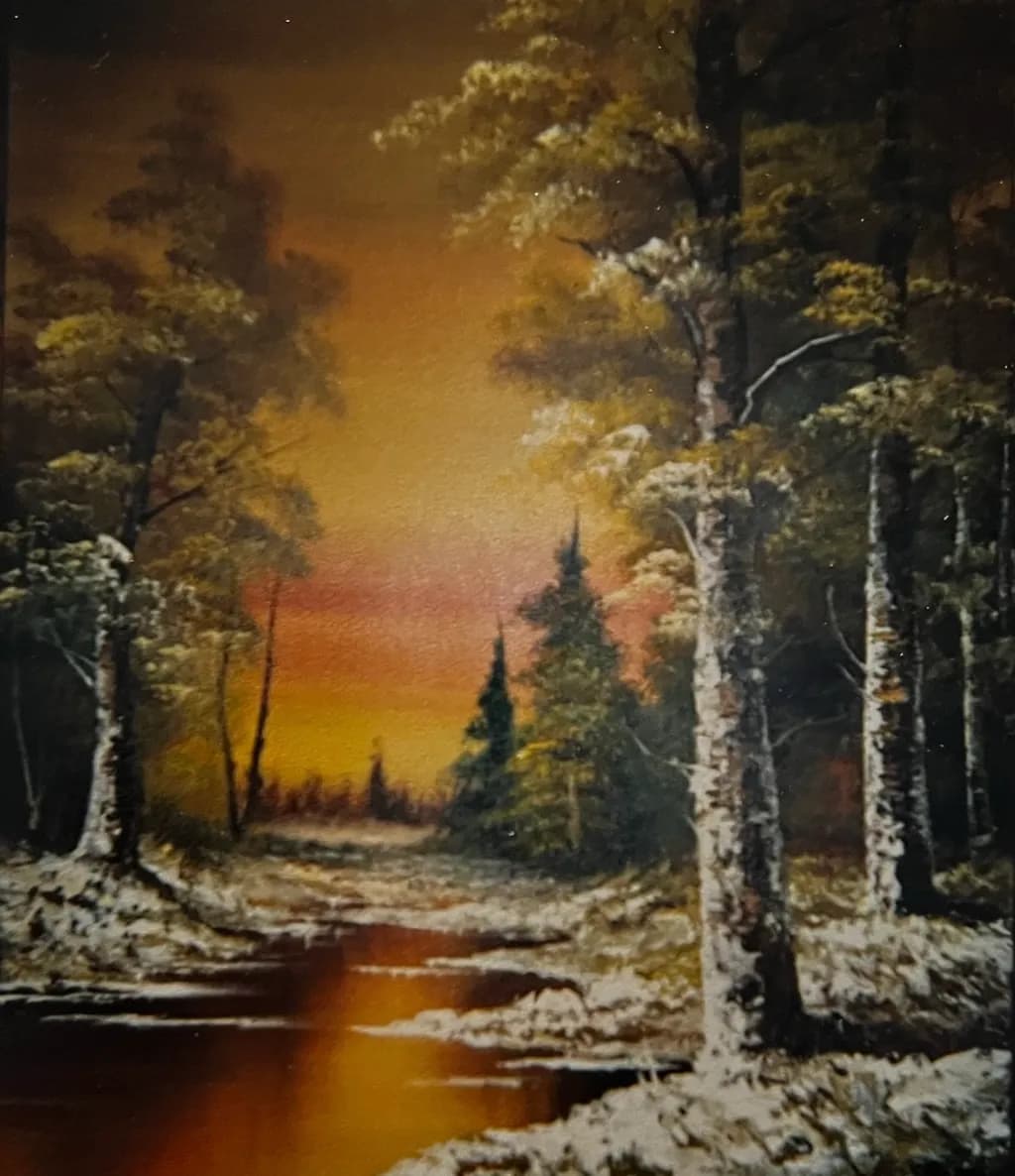 Autumn River Glow