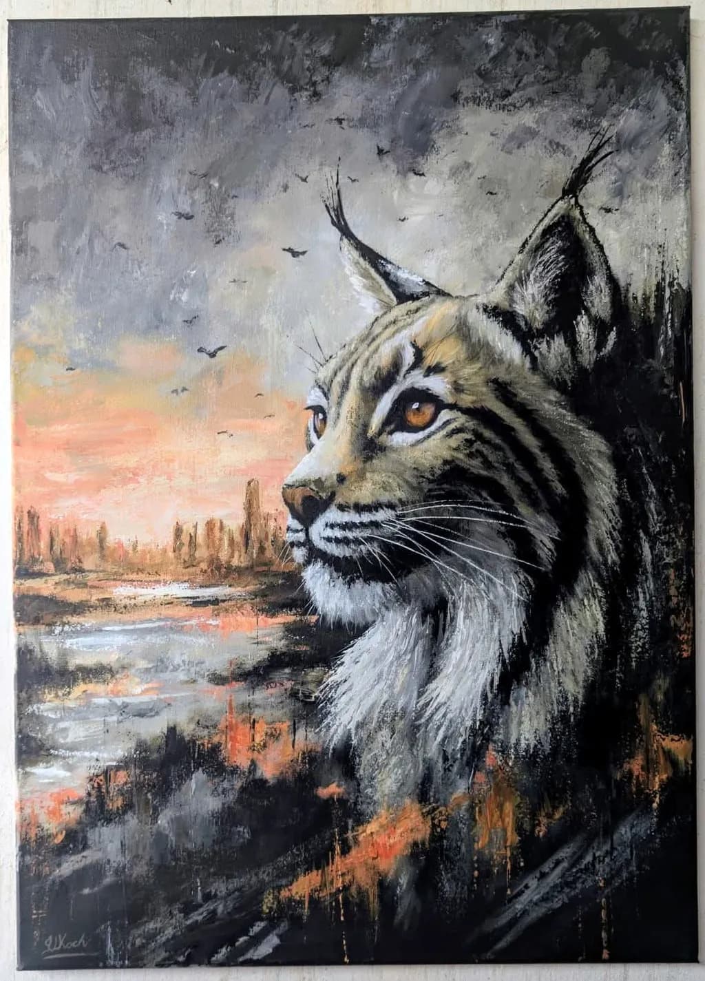 Lynx at Dusk