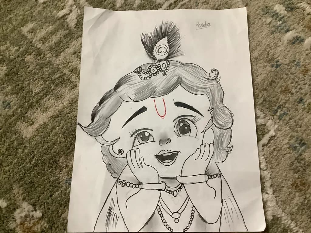 Child Krishna Delight