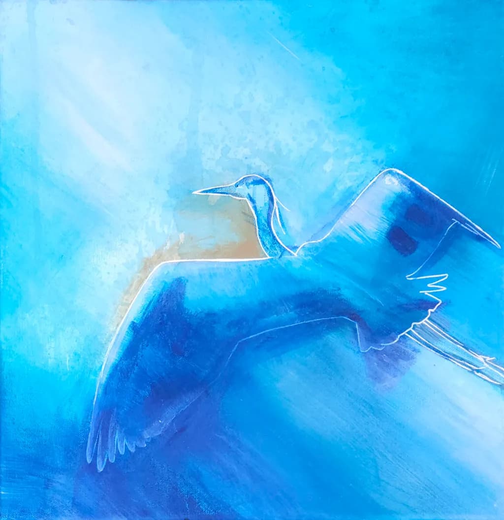 Flight of Herons