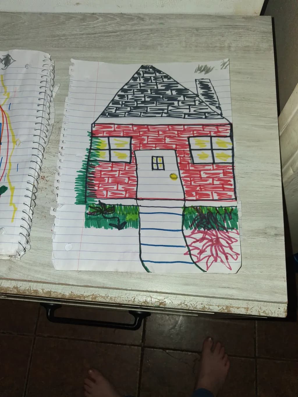 Brick Cottage Sketch