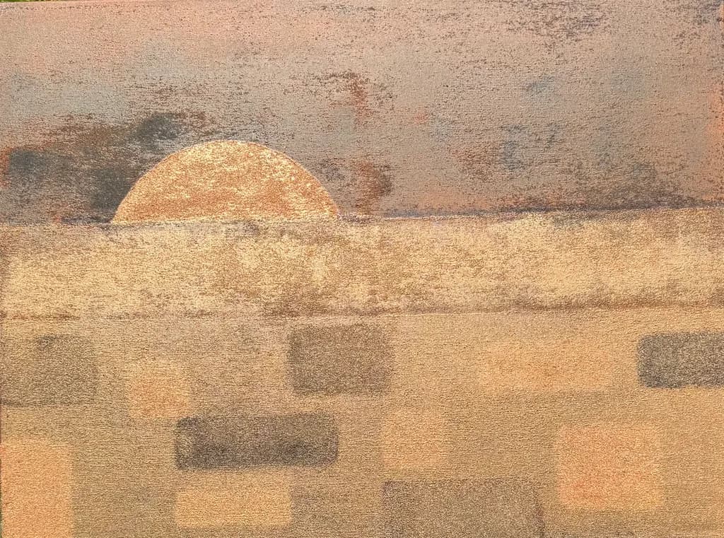 Golden Sunset Texture