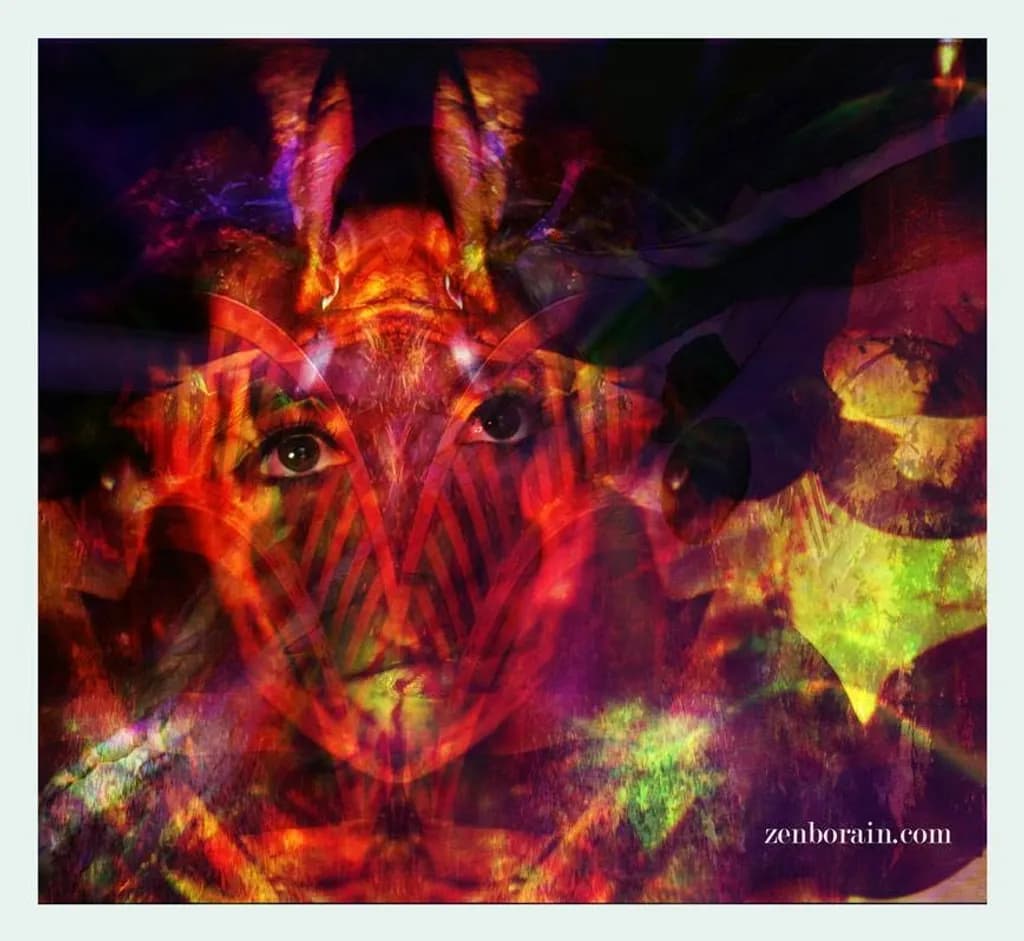Abstract Faces Composition