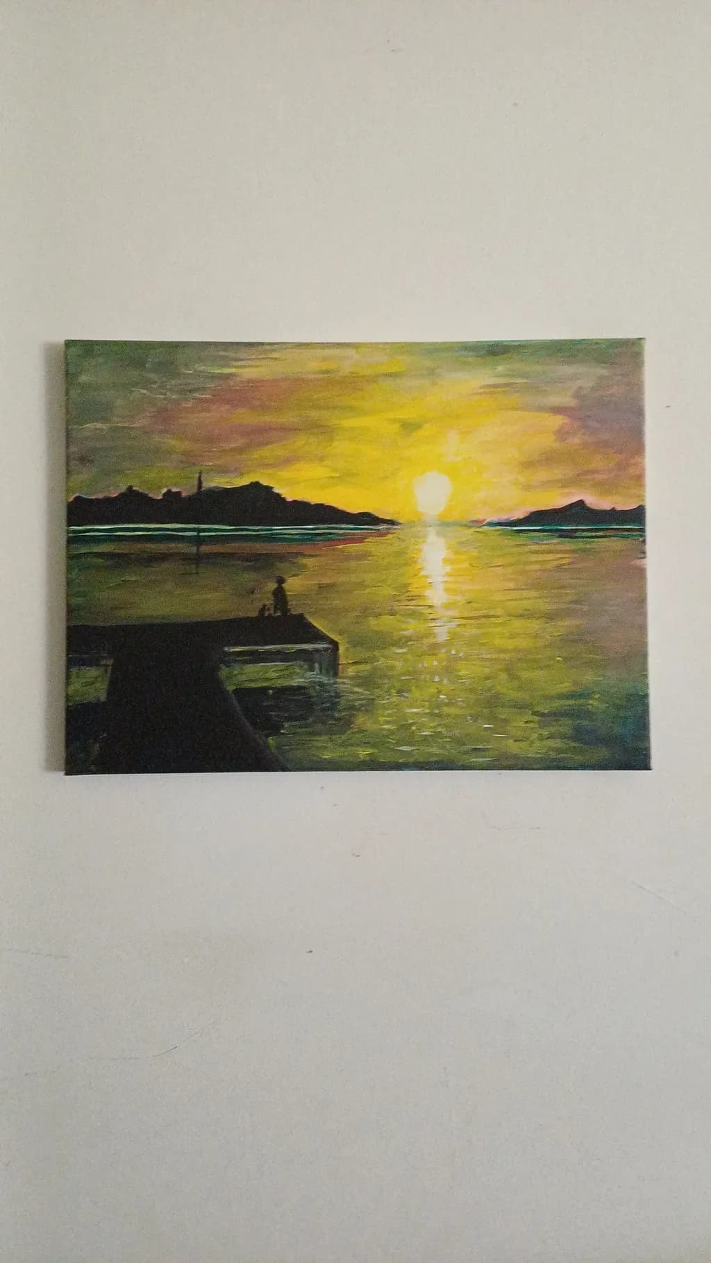 Sunset Pier Reflection