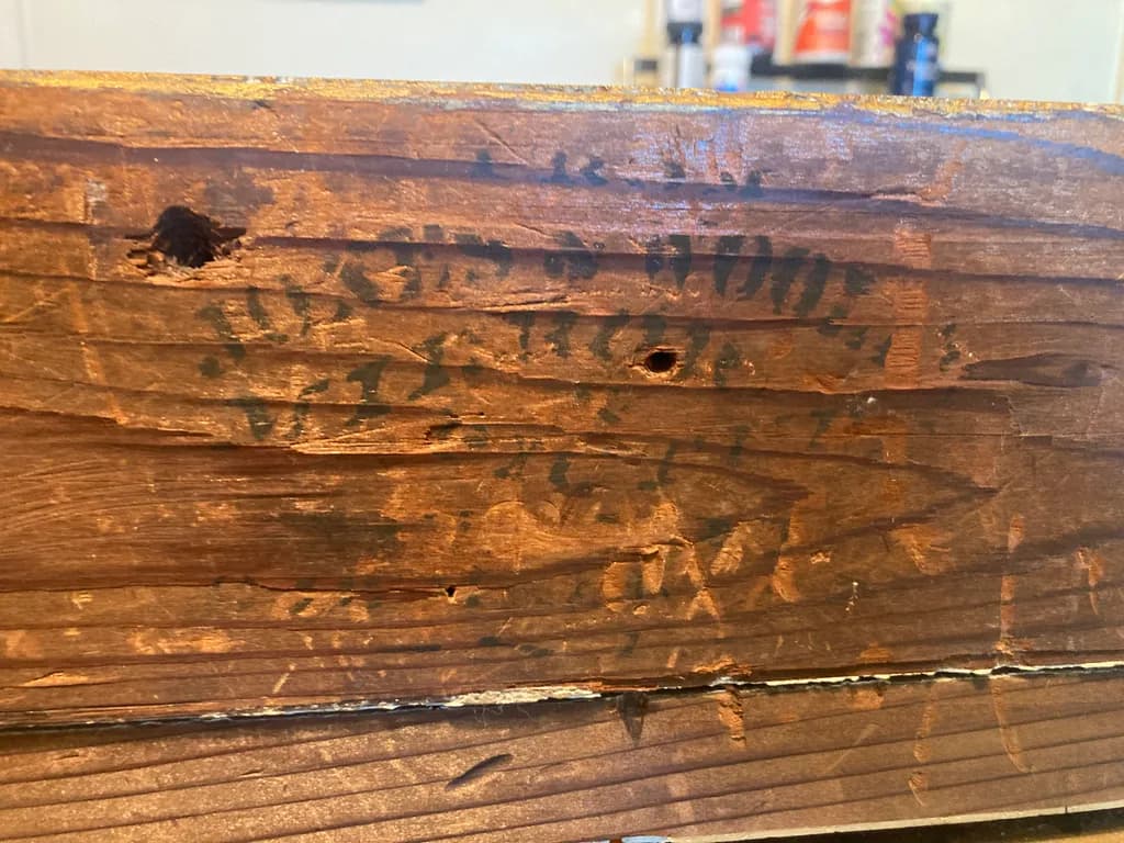 Faded Rustic Markings