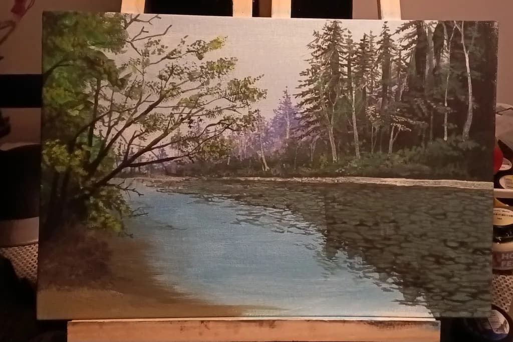 Riverbend Forest Reflections