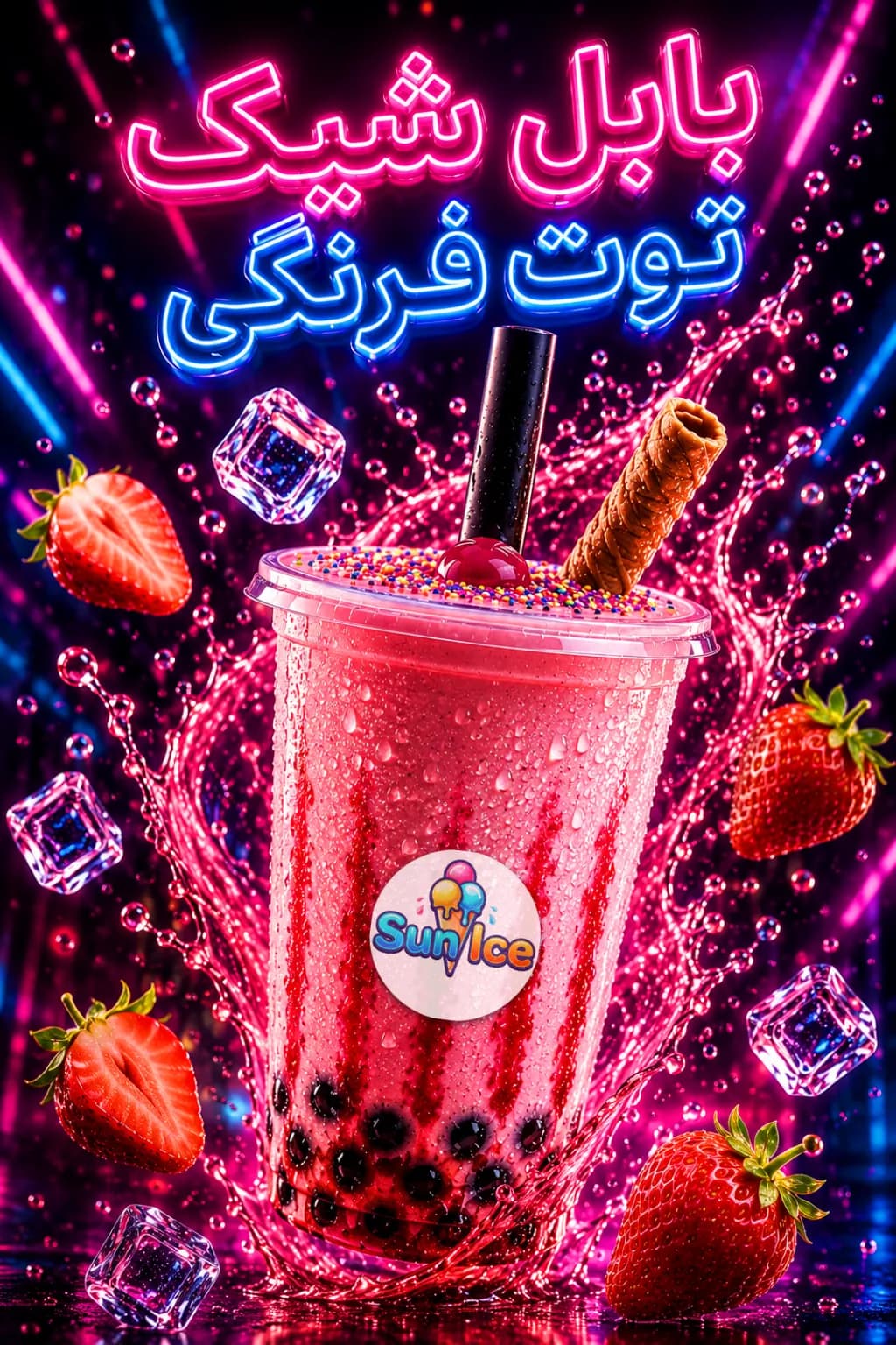 Strawberry Bubble Chill