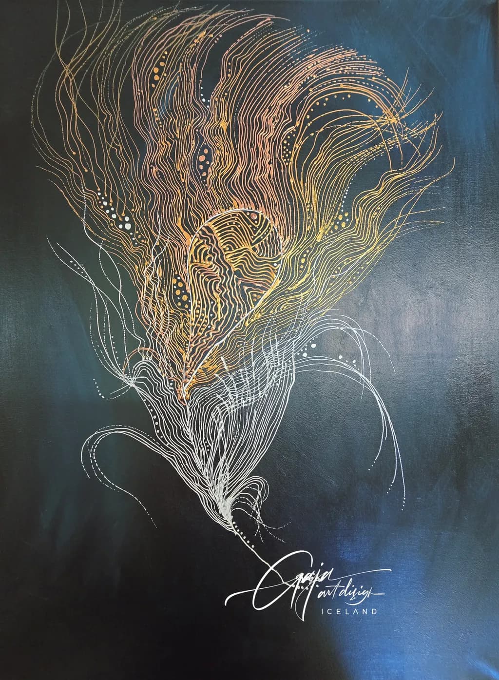 Golden Feather Flow