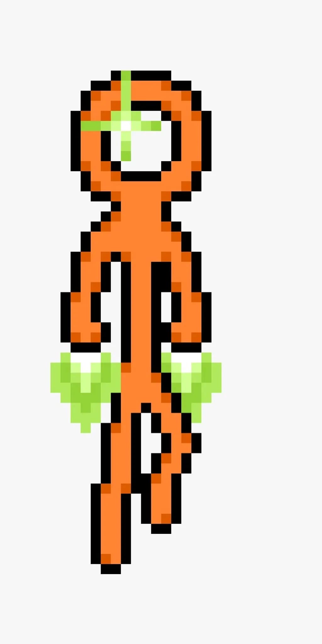 Luminous Pixel Warrior