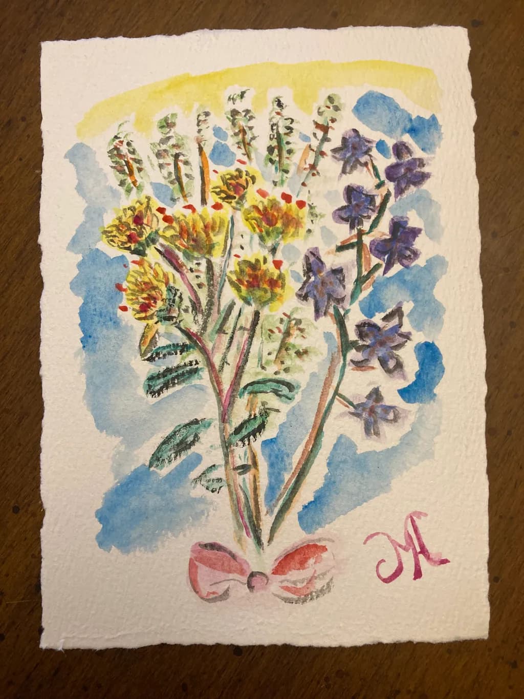 Sunlit Wildflowers