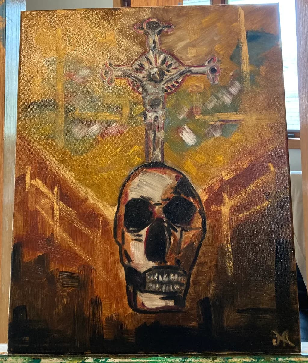 Skull Crucifixion