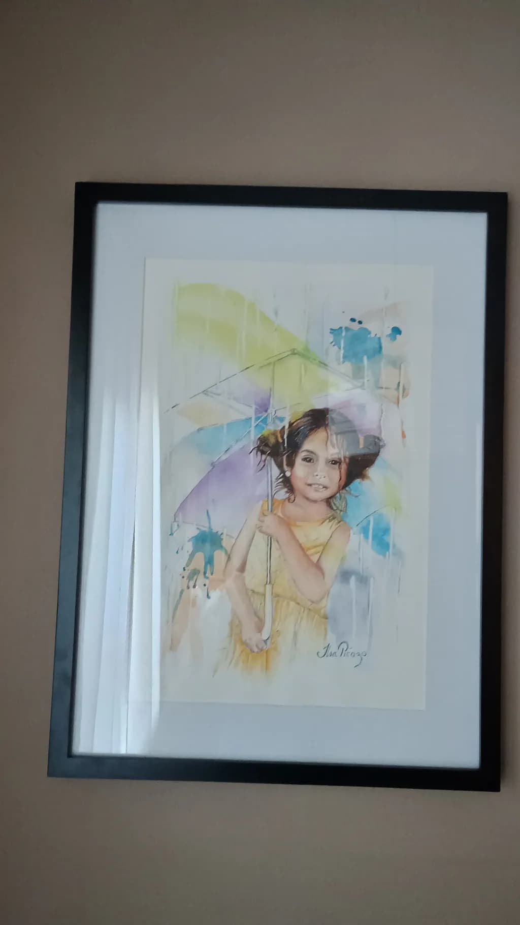 Girl with Umbrella