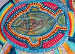 Ornamental Patterned Fish