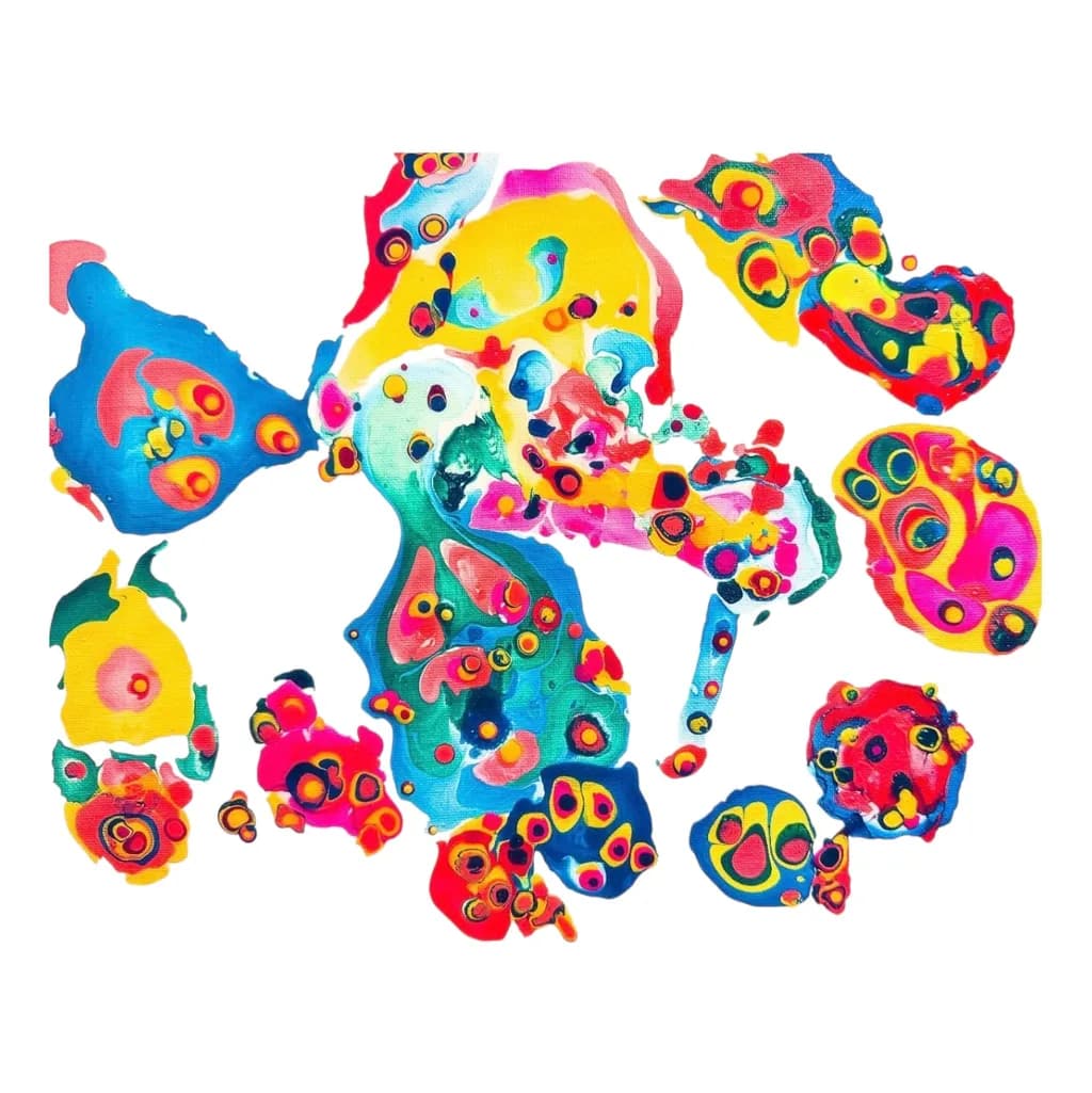 Color Burst Cluster