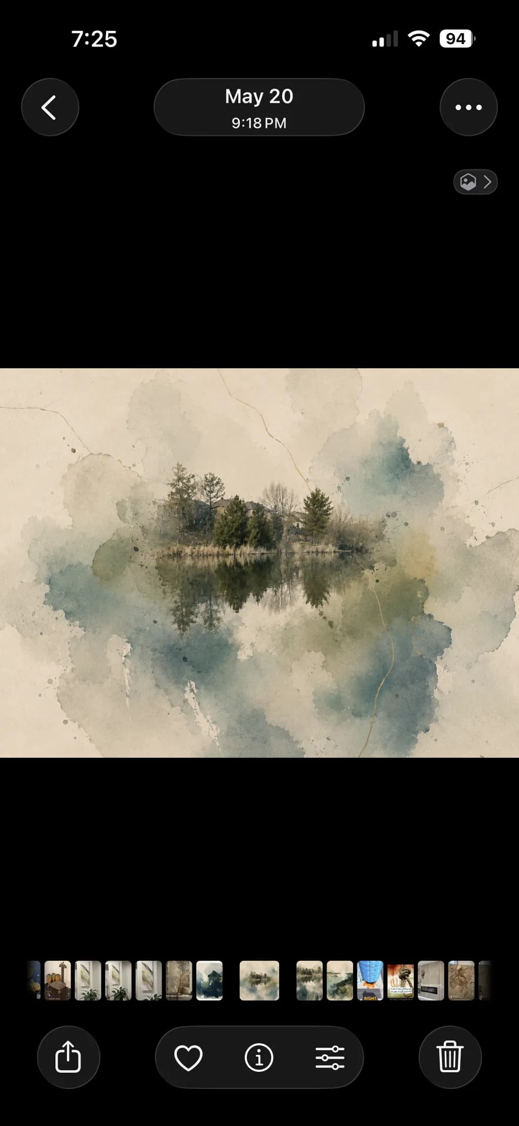 Misty Reflection