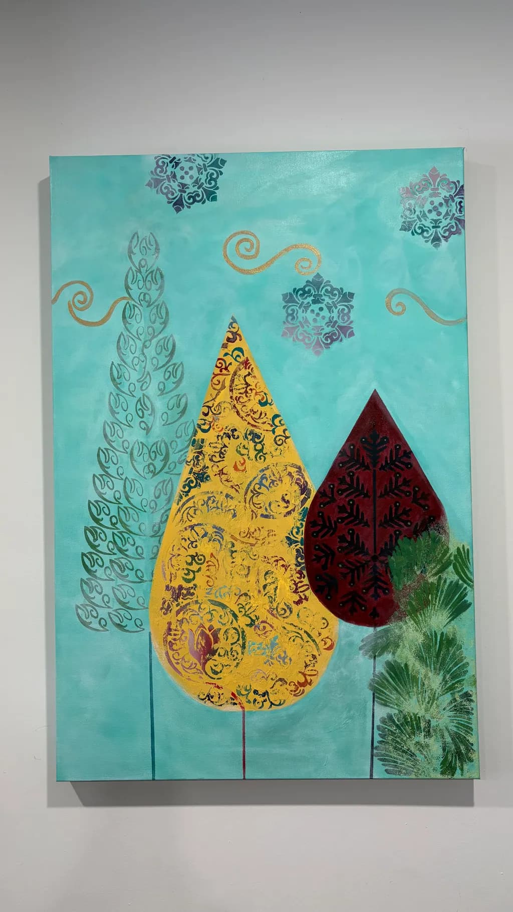 Ornate Foliage Trio