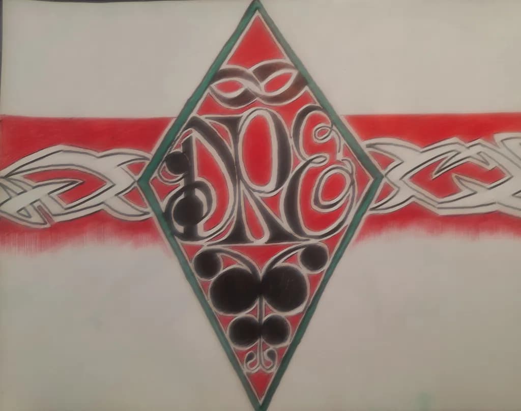 Red Diamond Glyphs