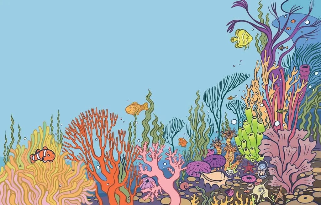 Coral Reef Tapestry