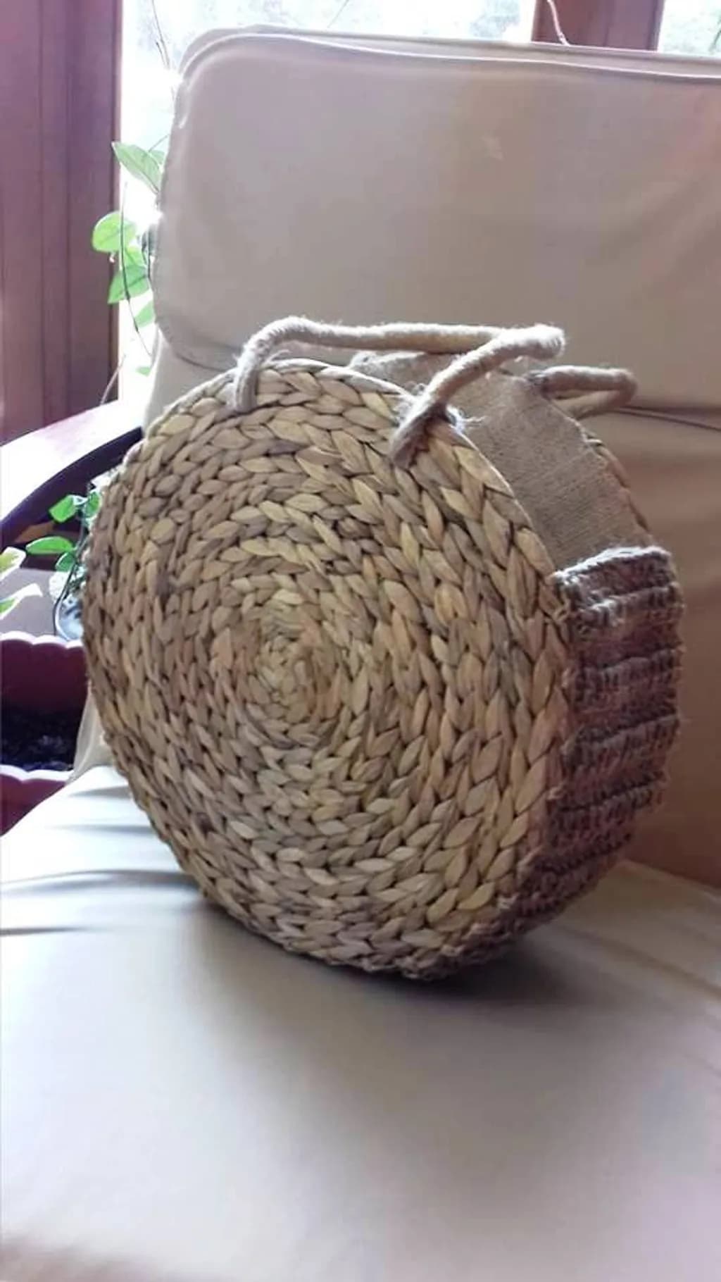 Woven Circle Bag