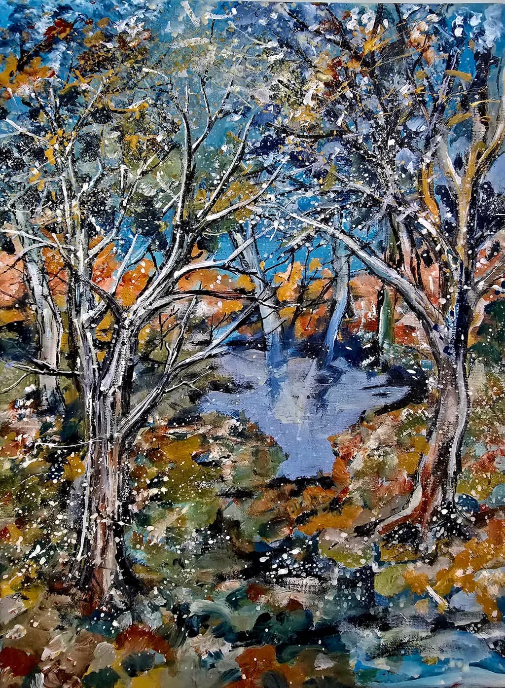Winter Creek Canvas