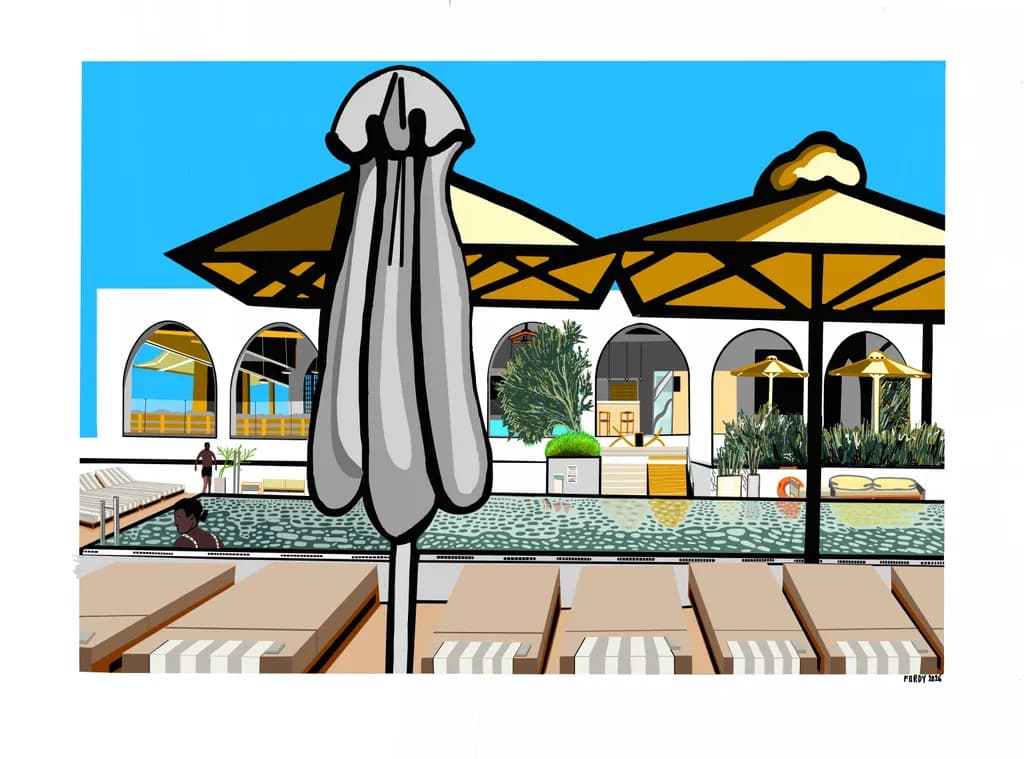 Summer Poolside Lounge