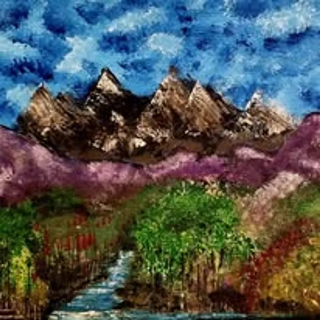 Mountain Stream Vista