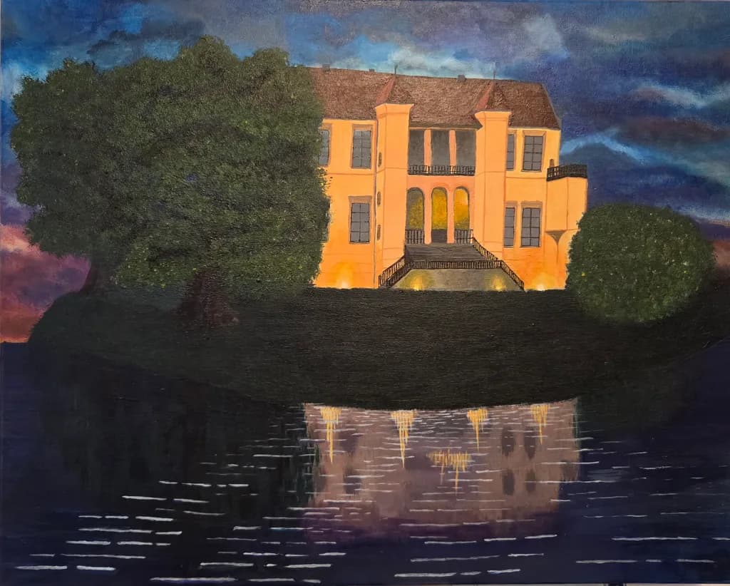 Twilight Manor Reflection