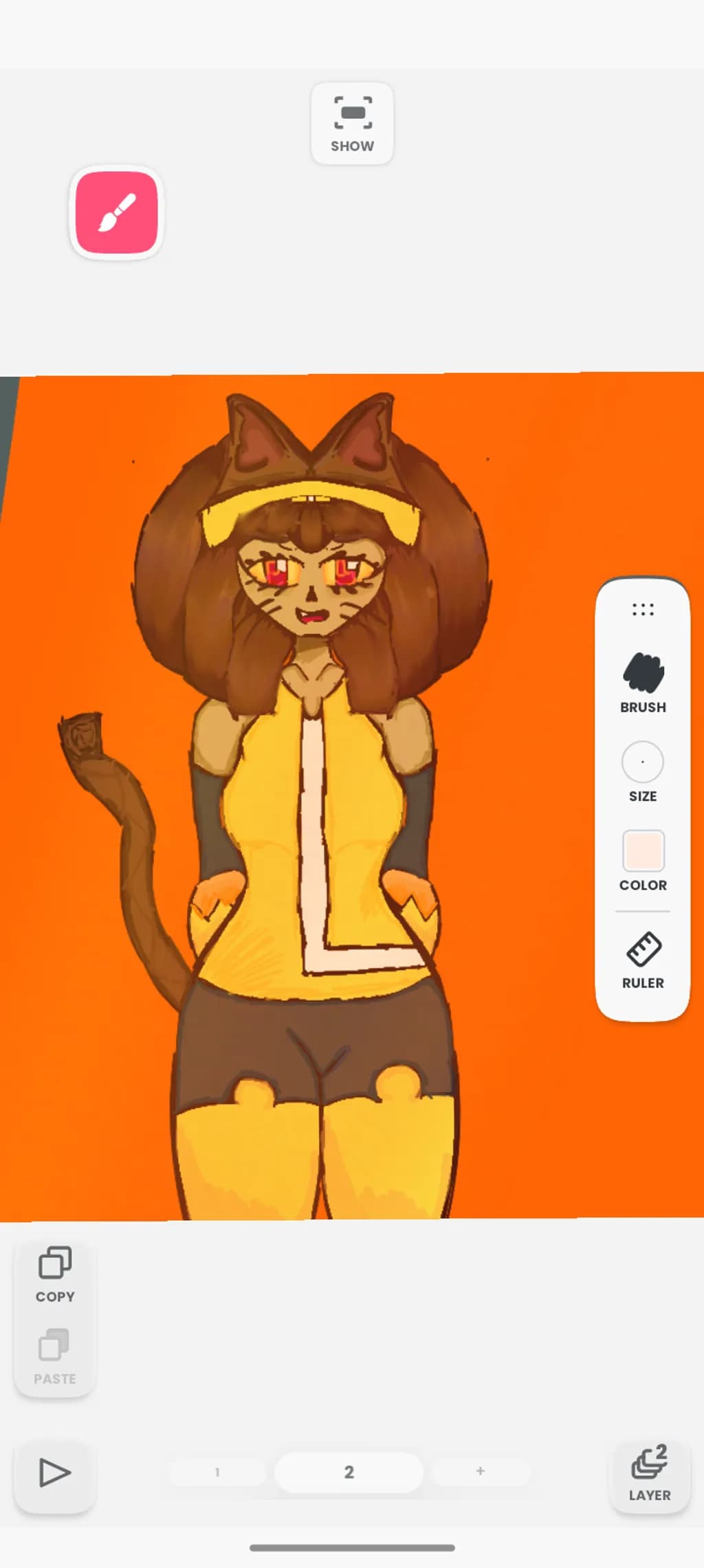 Amber Cat Guardian