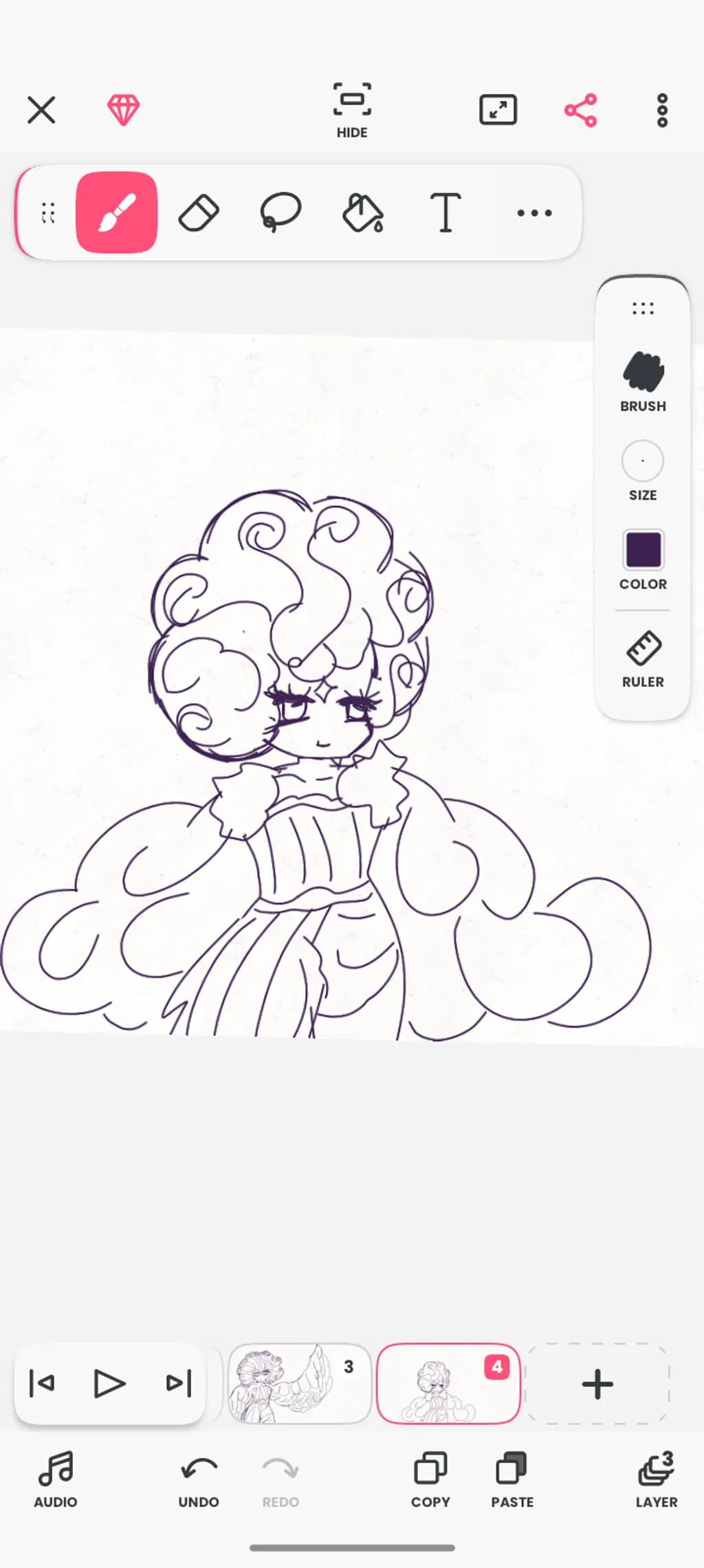 Curly Elegance