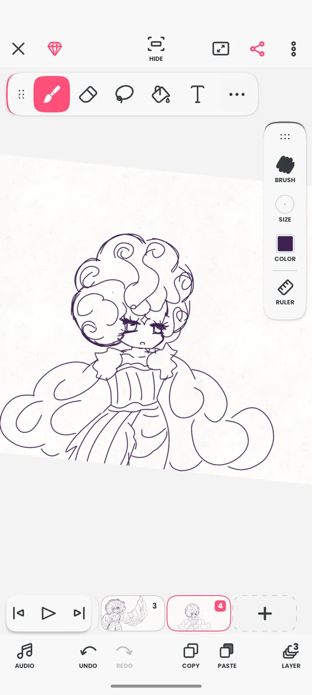 Curly Elegance