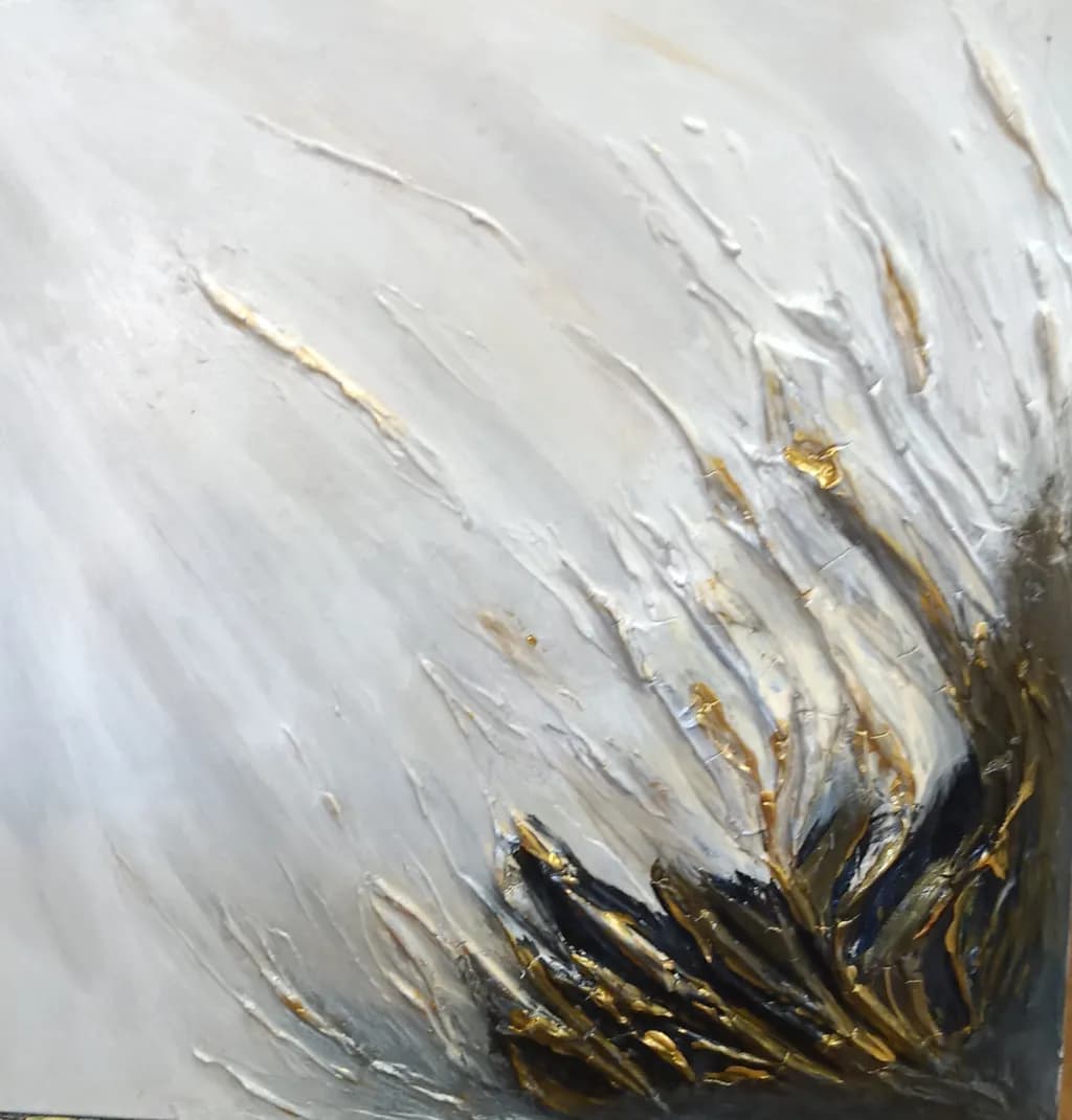 Golden Burst Texture