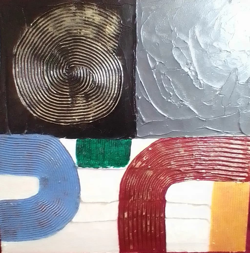 Textured Spiral and Arches