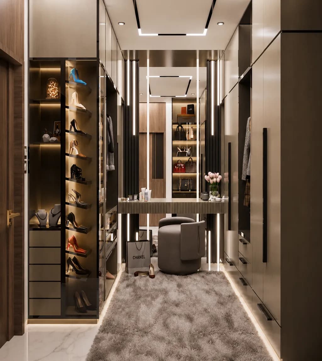 Modern Luxe Walk-In