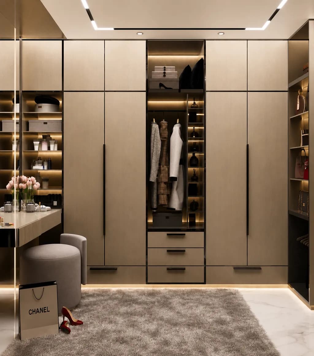 Modern Elegance Closet