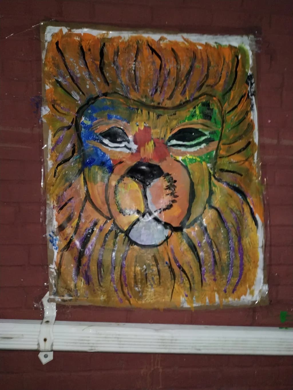 Prismatic Lion Mask