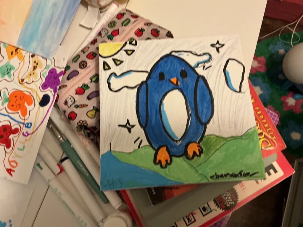 Blue Penguin Daydream
