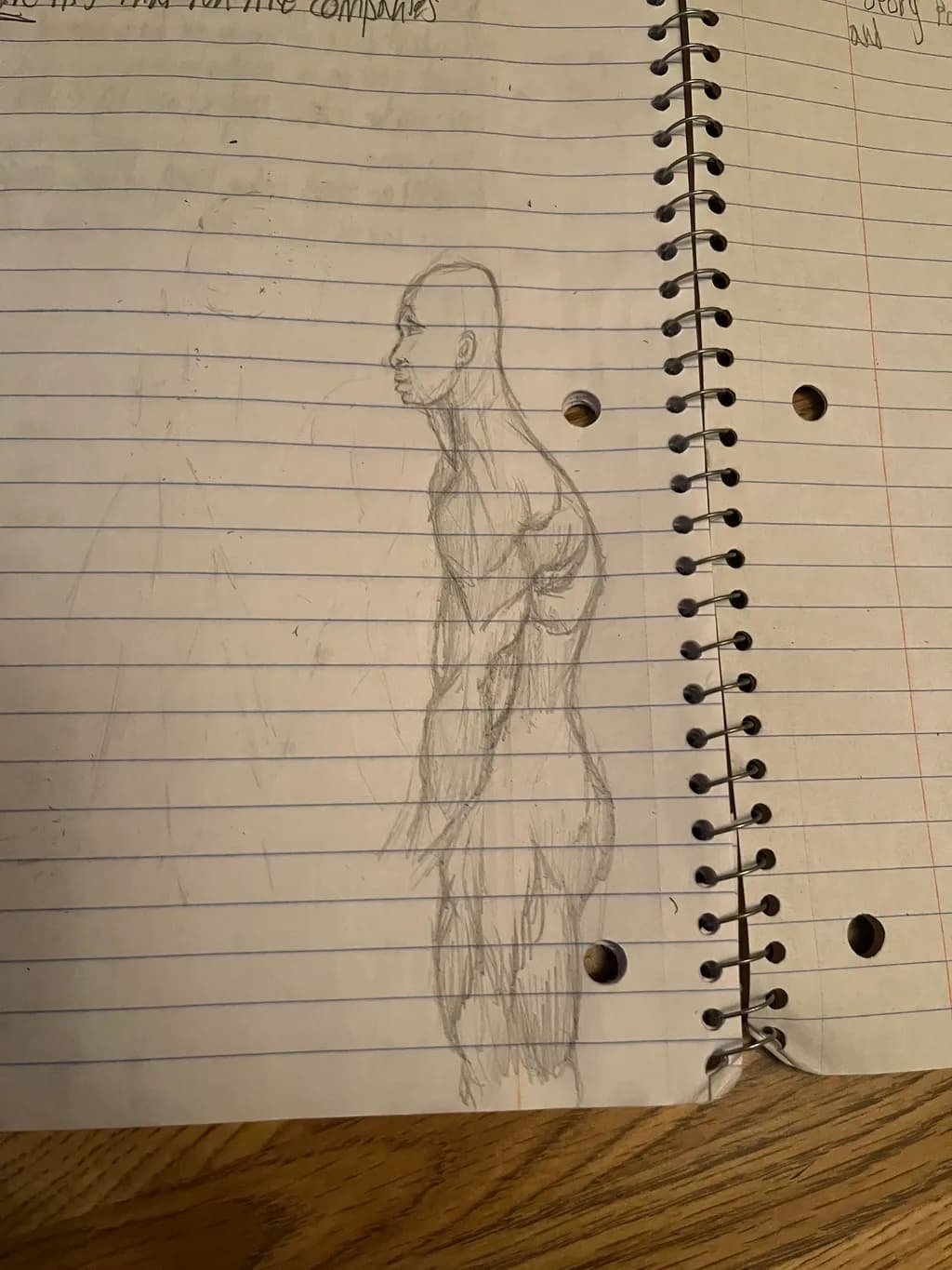 Contemplative Figure