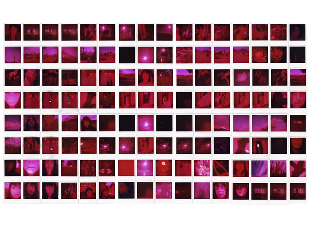 Image Montage in Red Hue