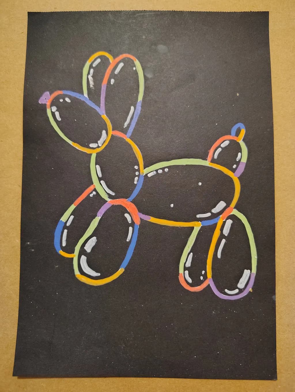 Colorful Balloon Dog