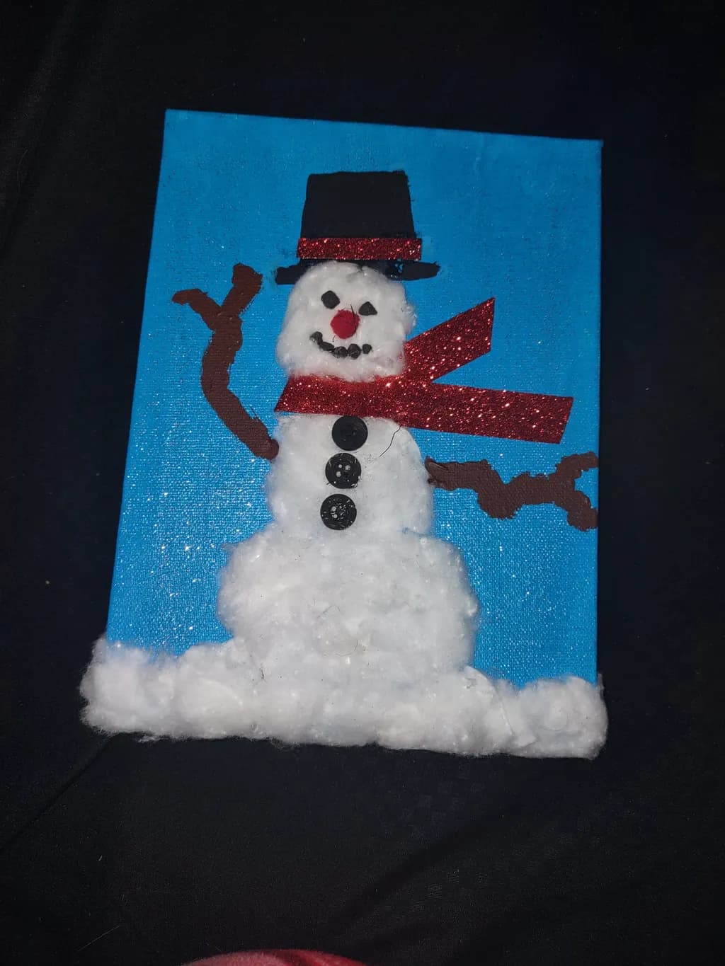 Cotton Snowman Cheer