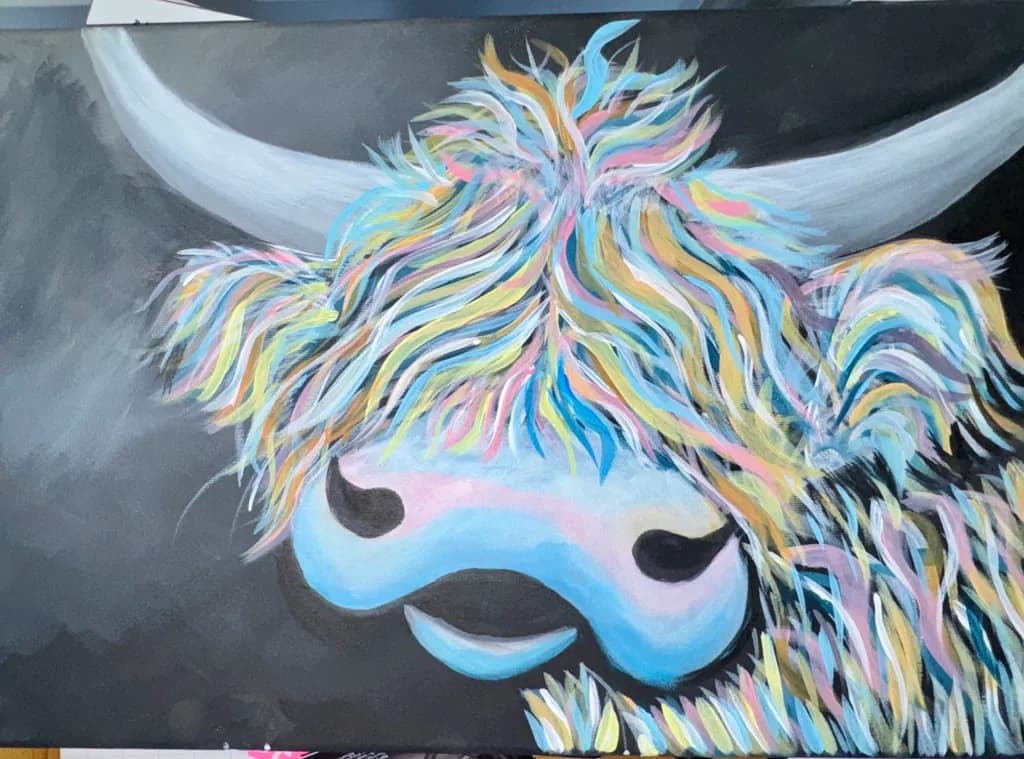 Pastel Highlander