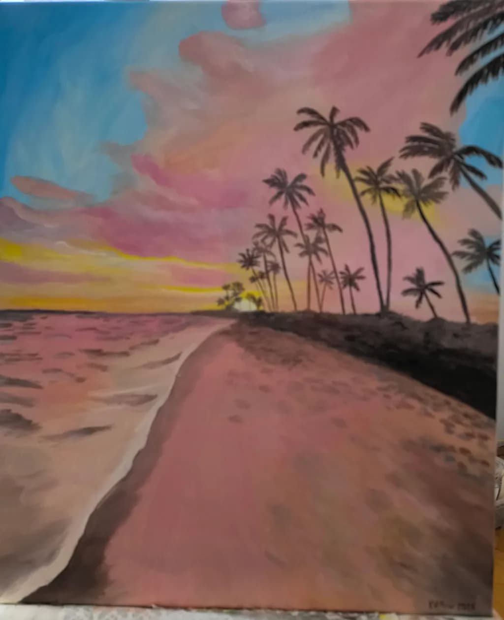 Sunset Palms