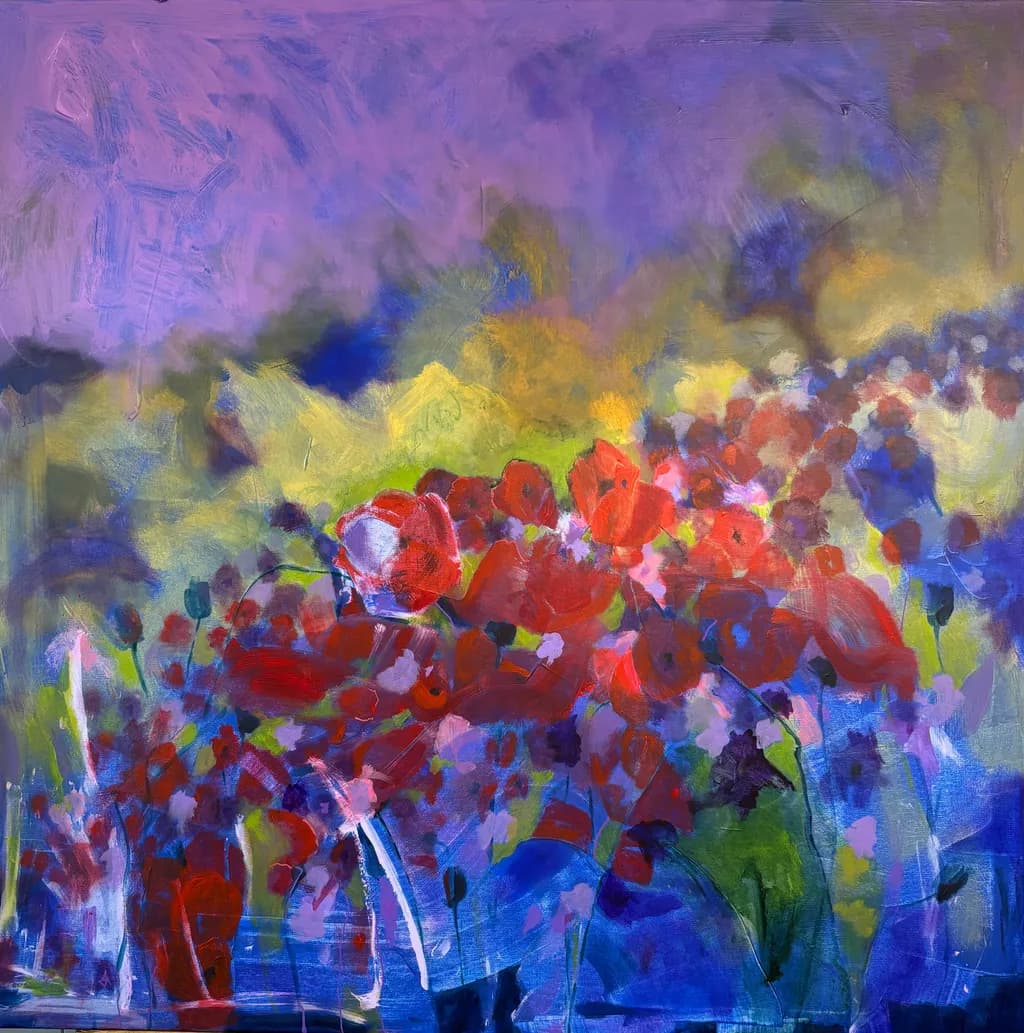 Colorful Floral Burst