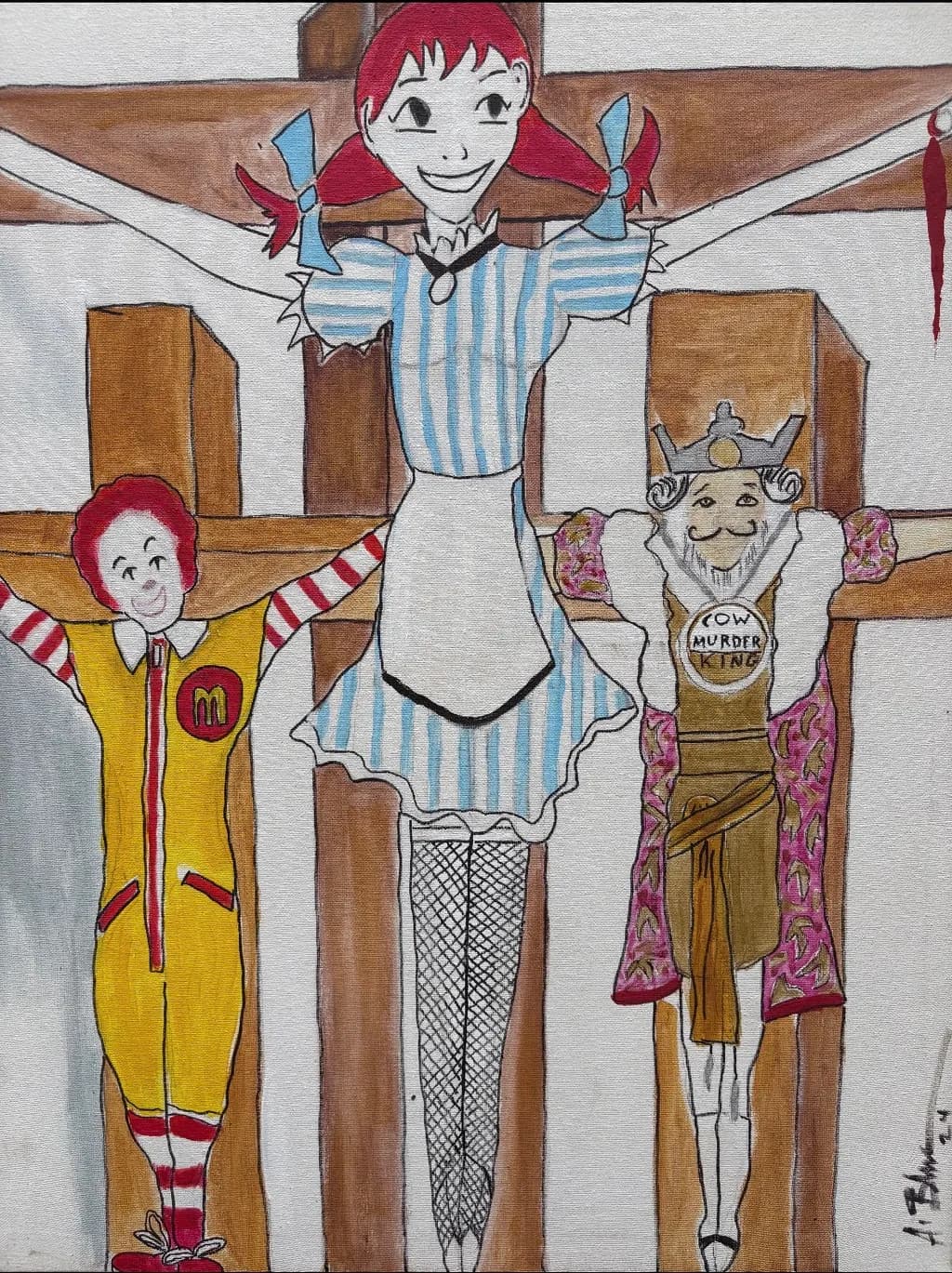 Crucified Icons