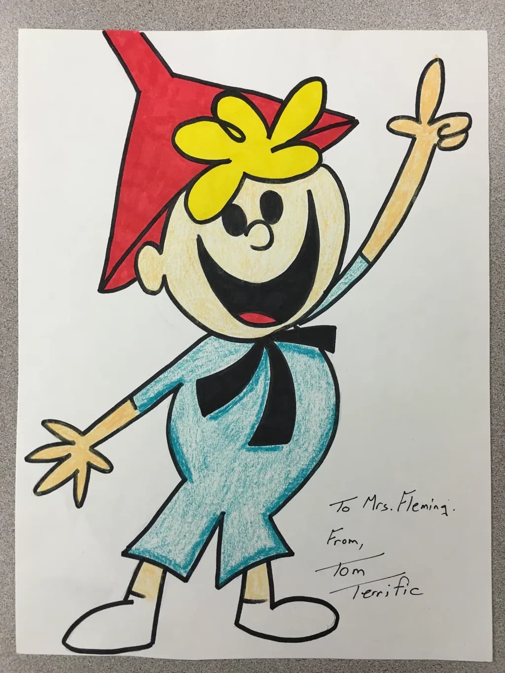 Tom Terrific Character
