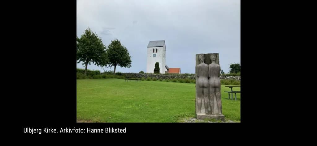 Ulbjerg Kirke Granite Sculpture