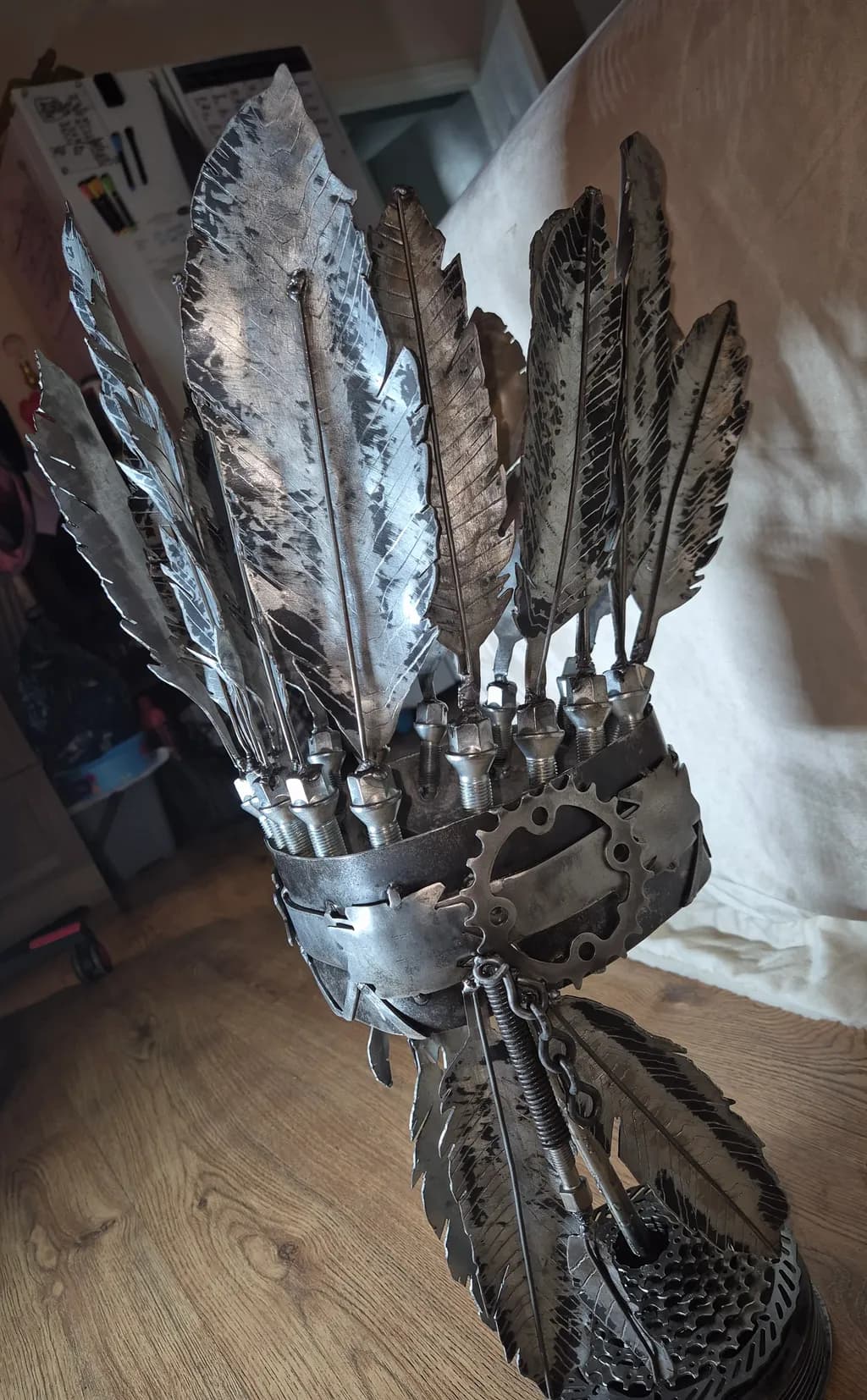 Industrial Feathered Crown