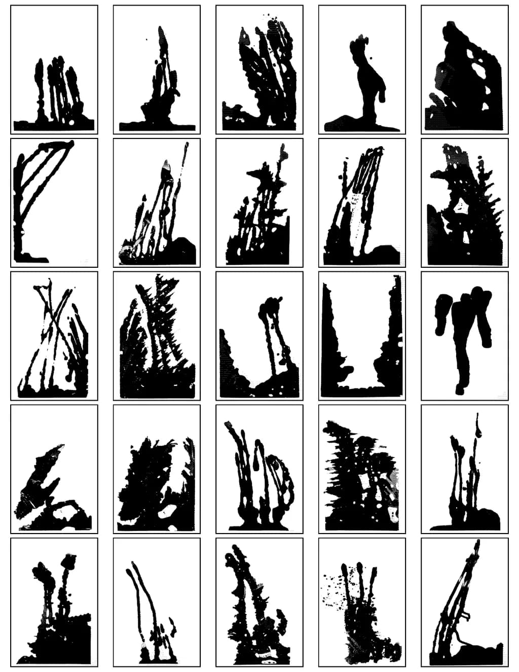 Ink Silhouettes