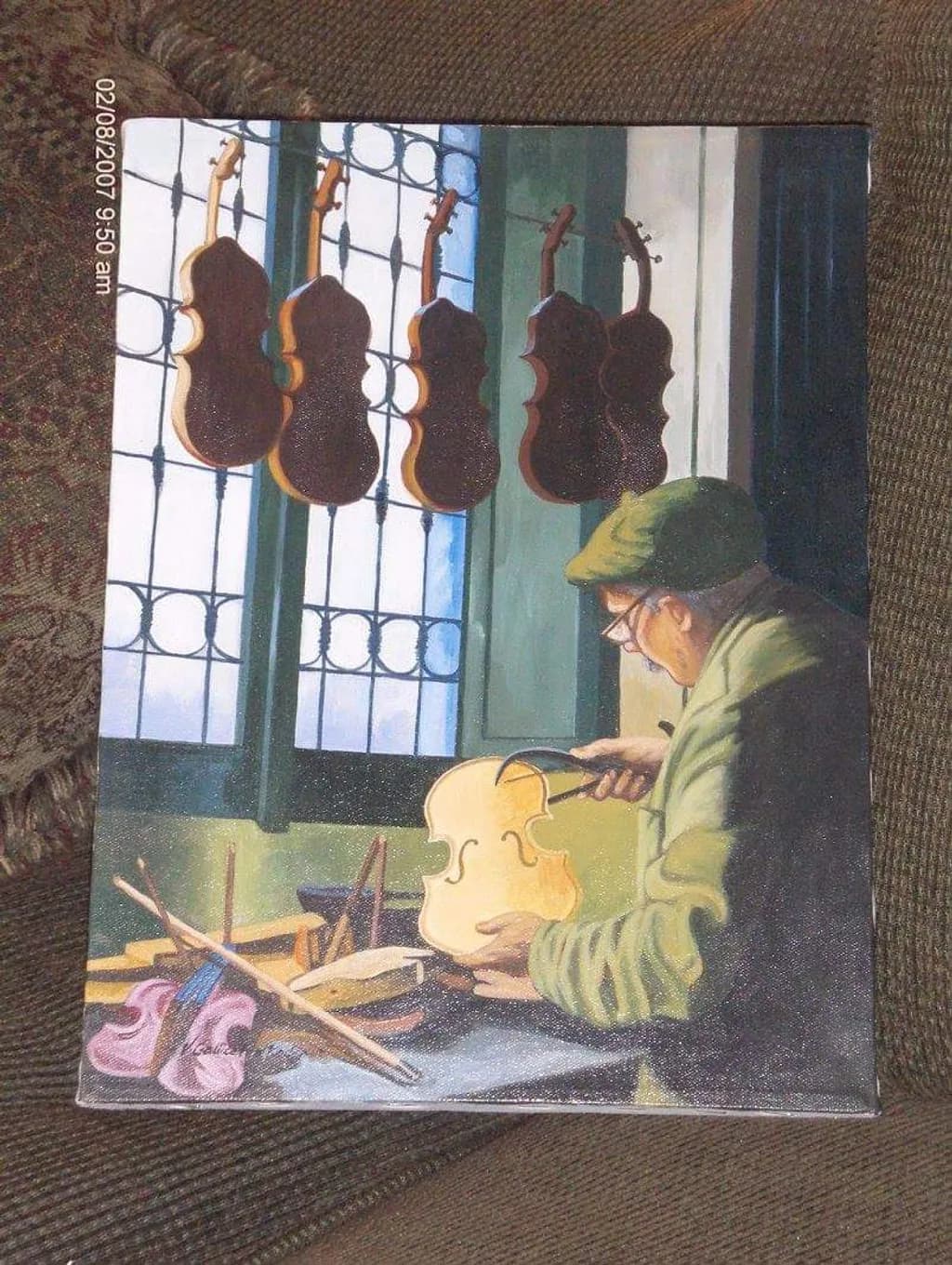 Violin Workshop Craftsmanship